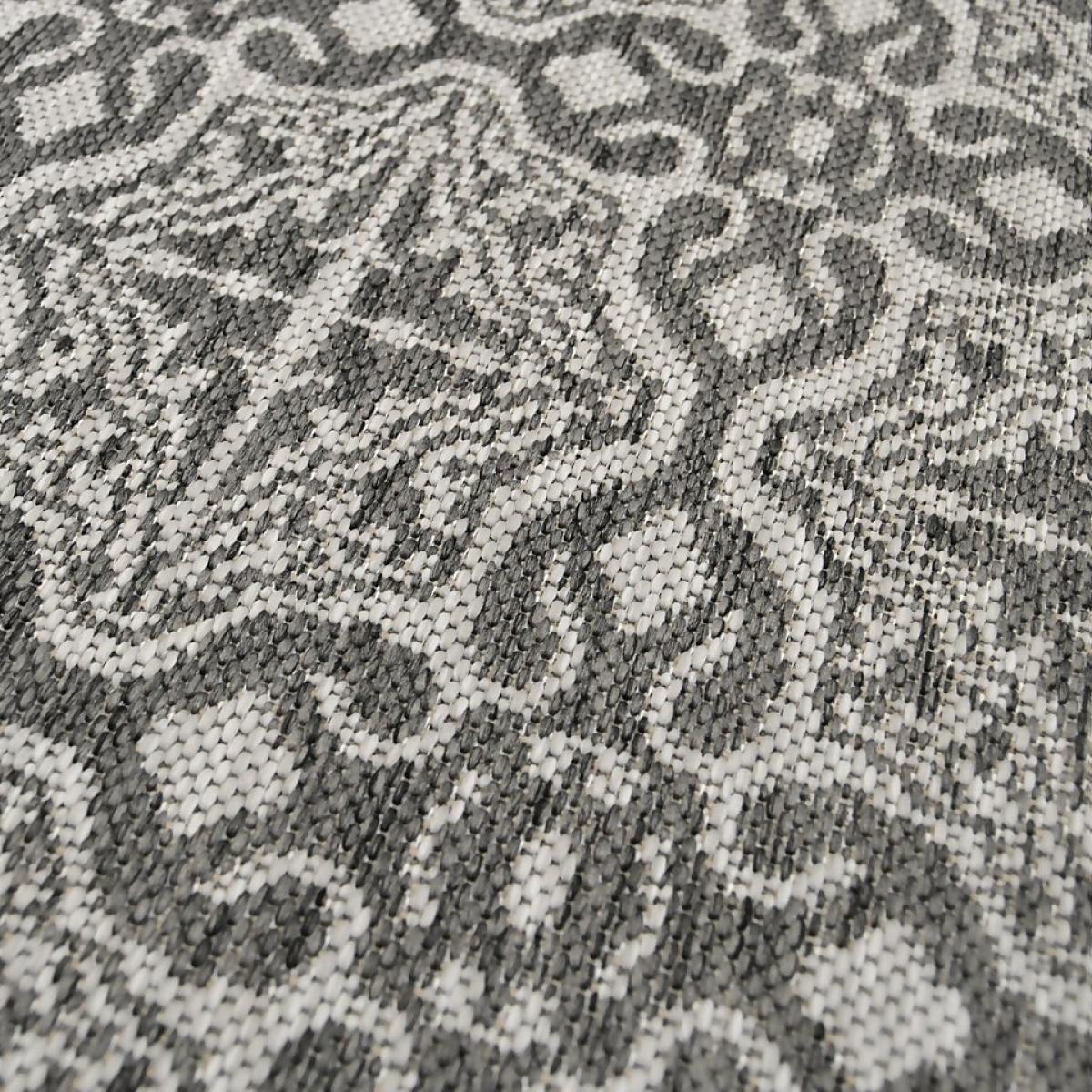 County Victorian Indoor/Outdoor Rug - Grey - 120x170cm – image 4
