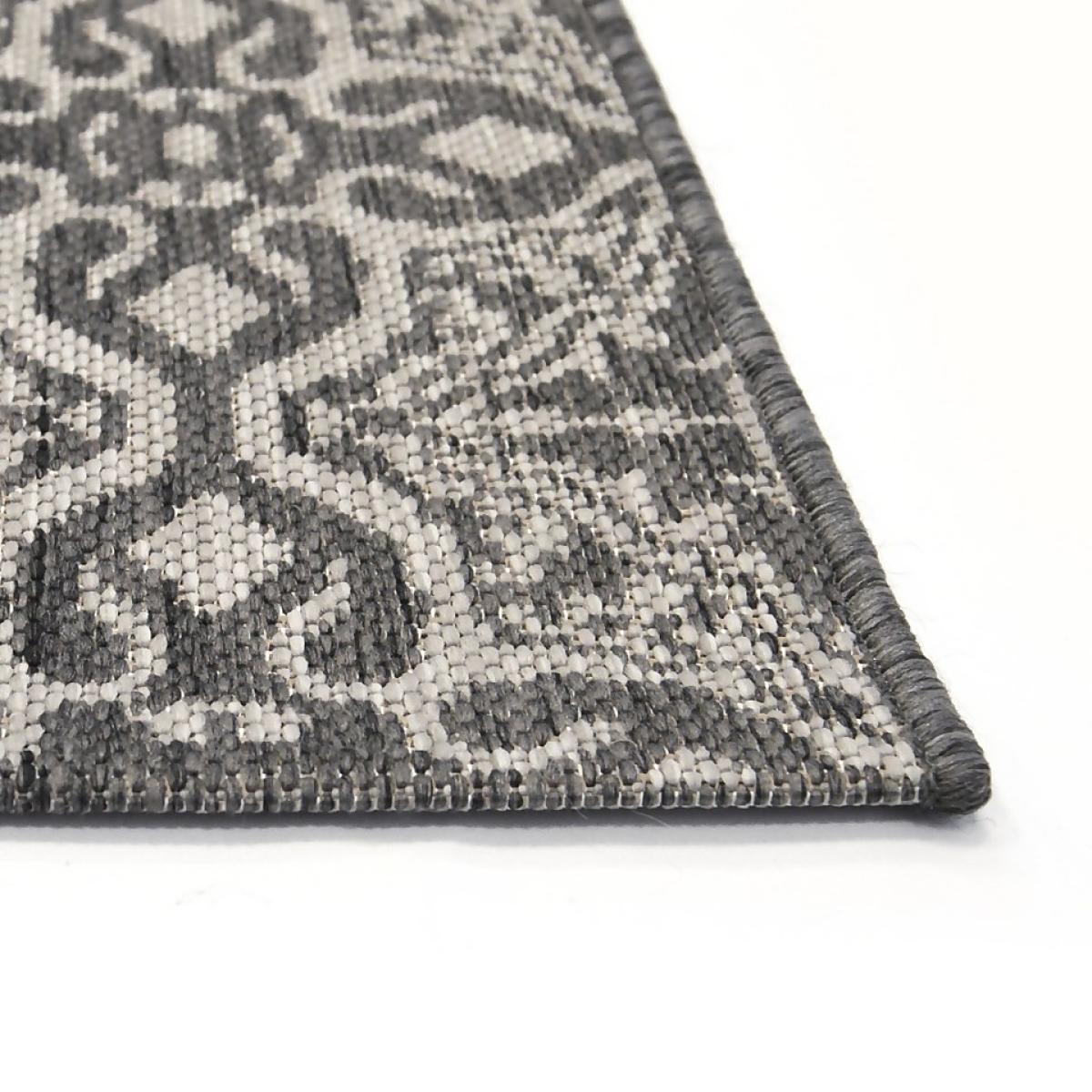 County Victorian Indoor/Outdoor Rug - Grey - 120x170cm – image 5