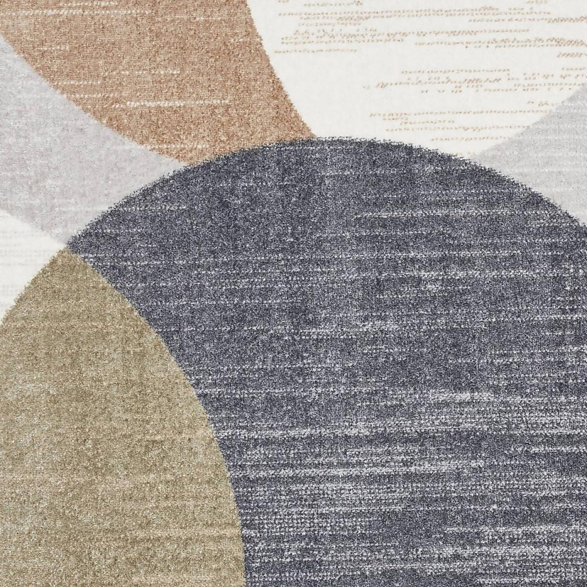 Valencia Circle Rug - Multicoloured - 120x170cm – image 6