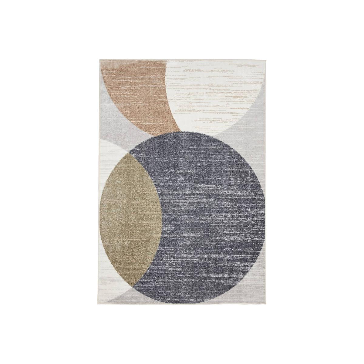 Valencia Circle Rug - Multicoloured - 120x170cm – image 1