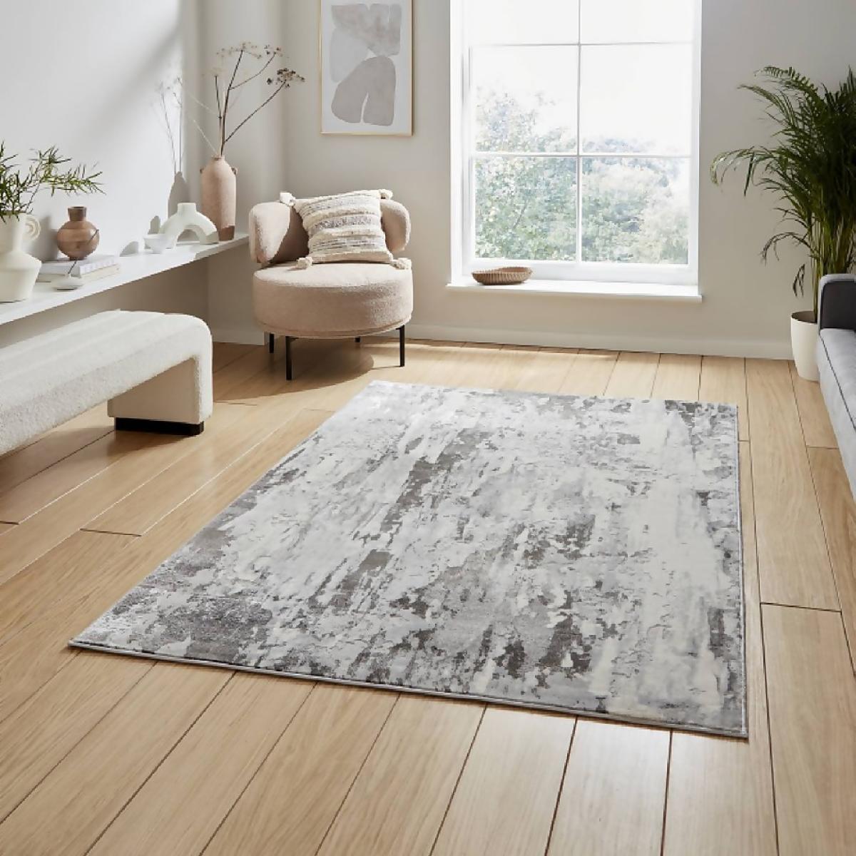 Rome Rug - Silver - 160x230cm – image 2