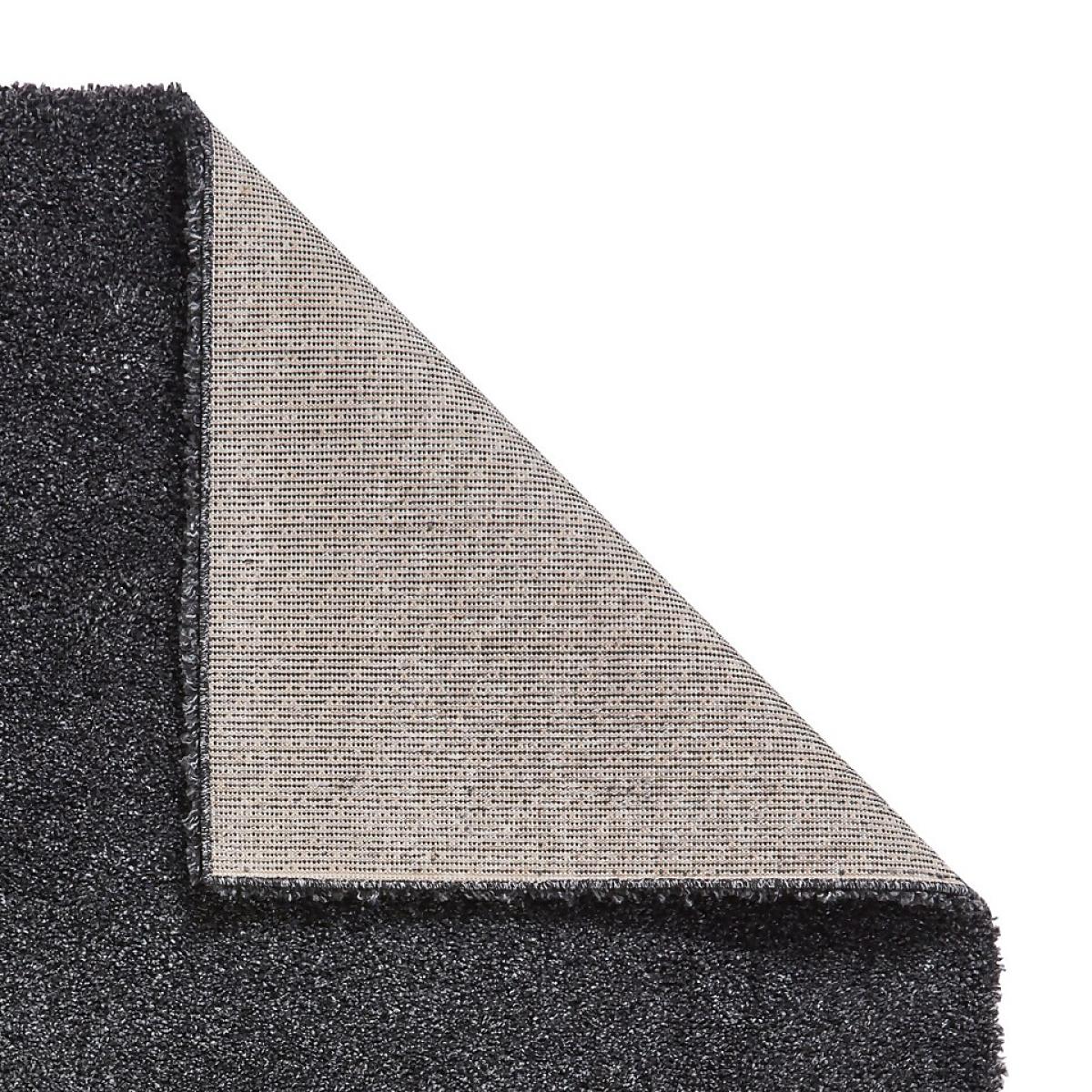 Ozzy Plain Shaggy Rug - Charcoal - 80x150cm – image 4