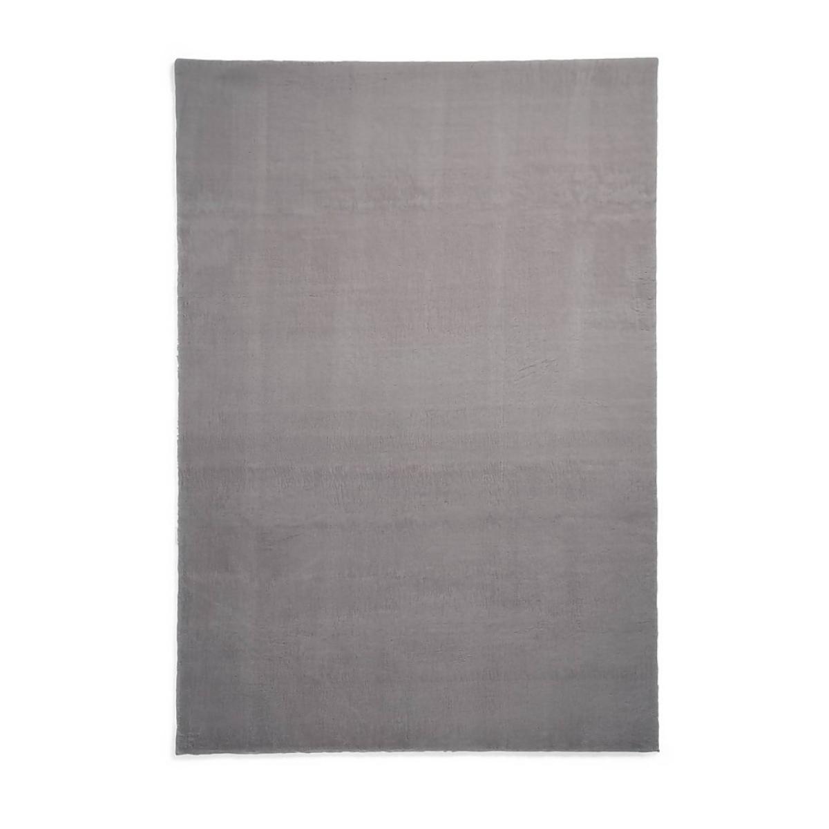 Mae Luxury Faux Fur Rug - Grey - 80x150cm – image 2