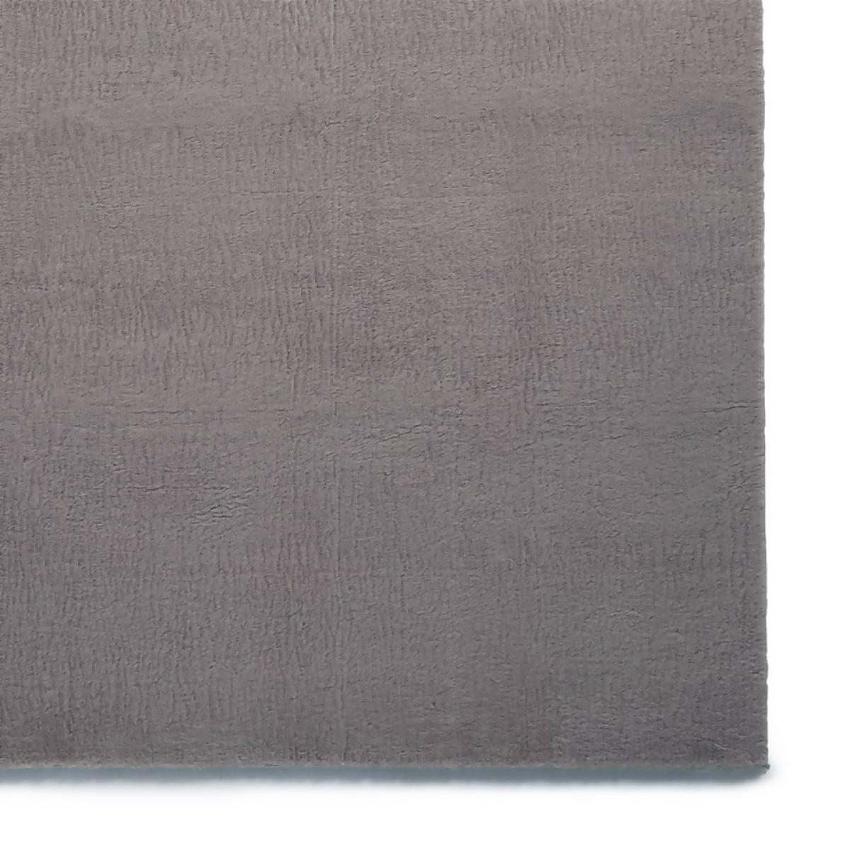 Mae Luxury Faux Fur Rug - Grey - 80x150cm – image 3