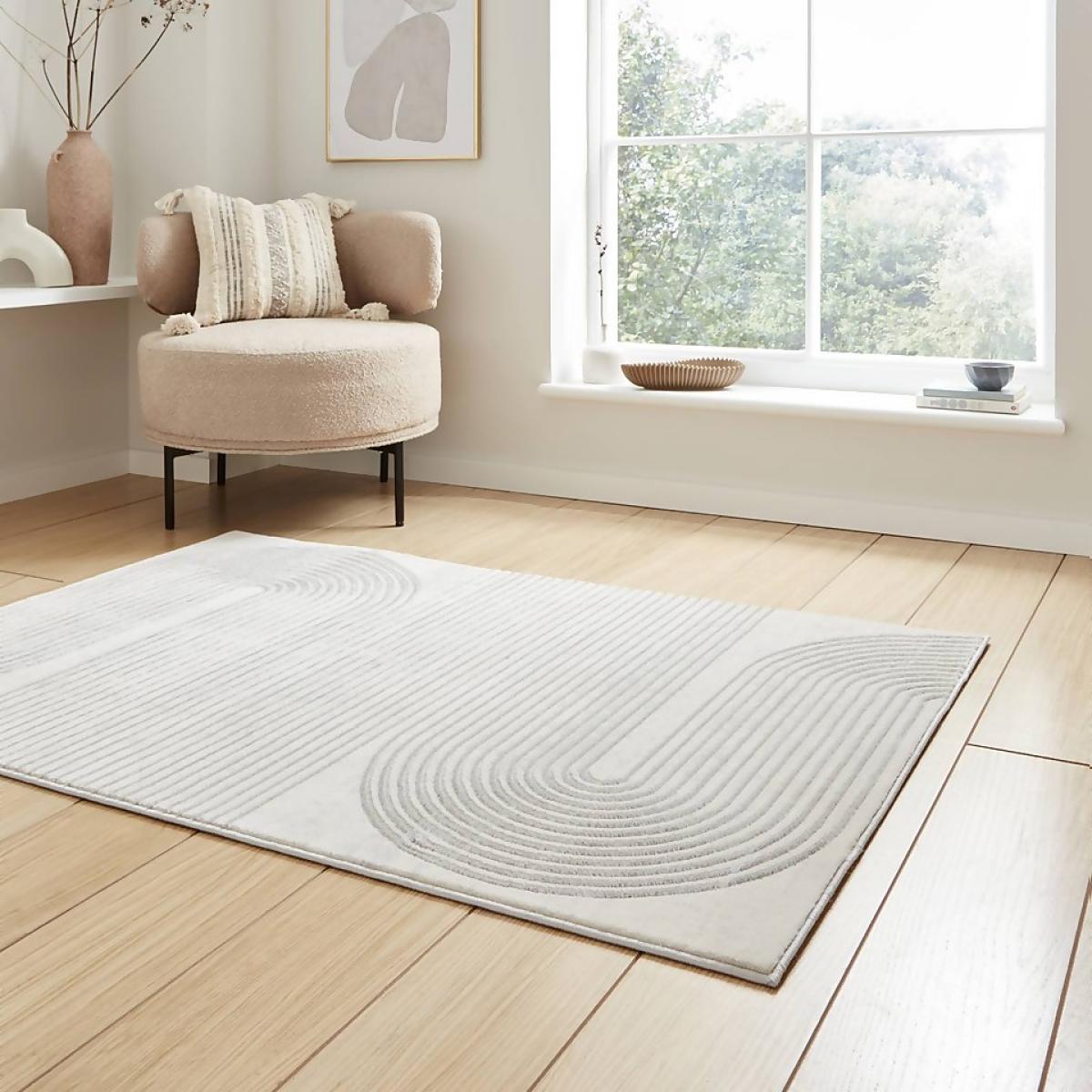 Milan Rug - Silver - 120x170cm – image 2