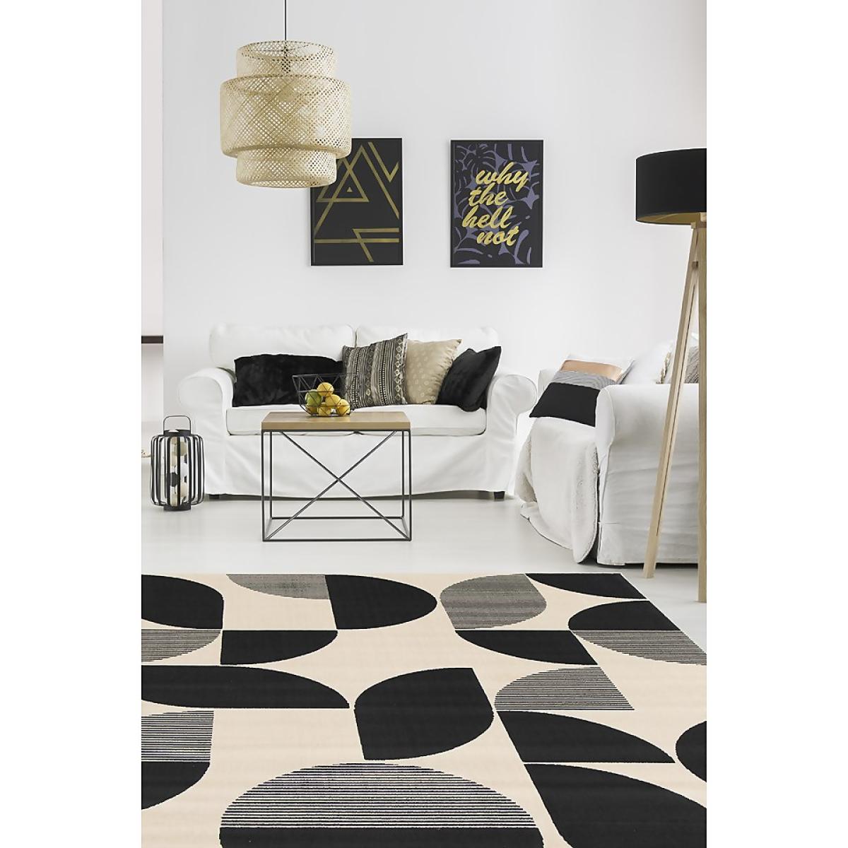 Geometric Rug - Monochrome - 120x170cm – image 2