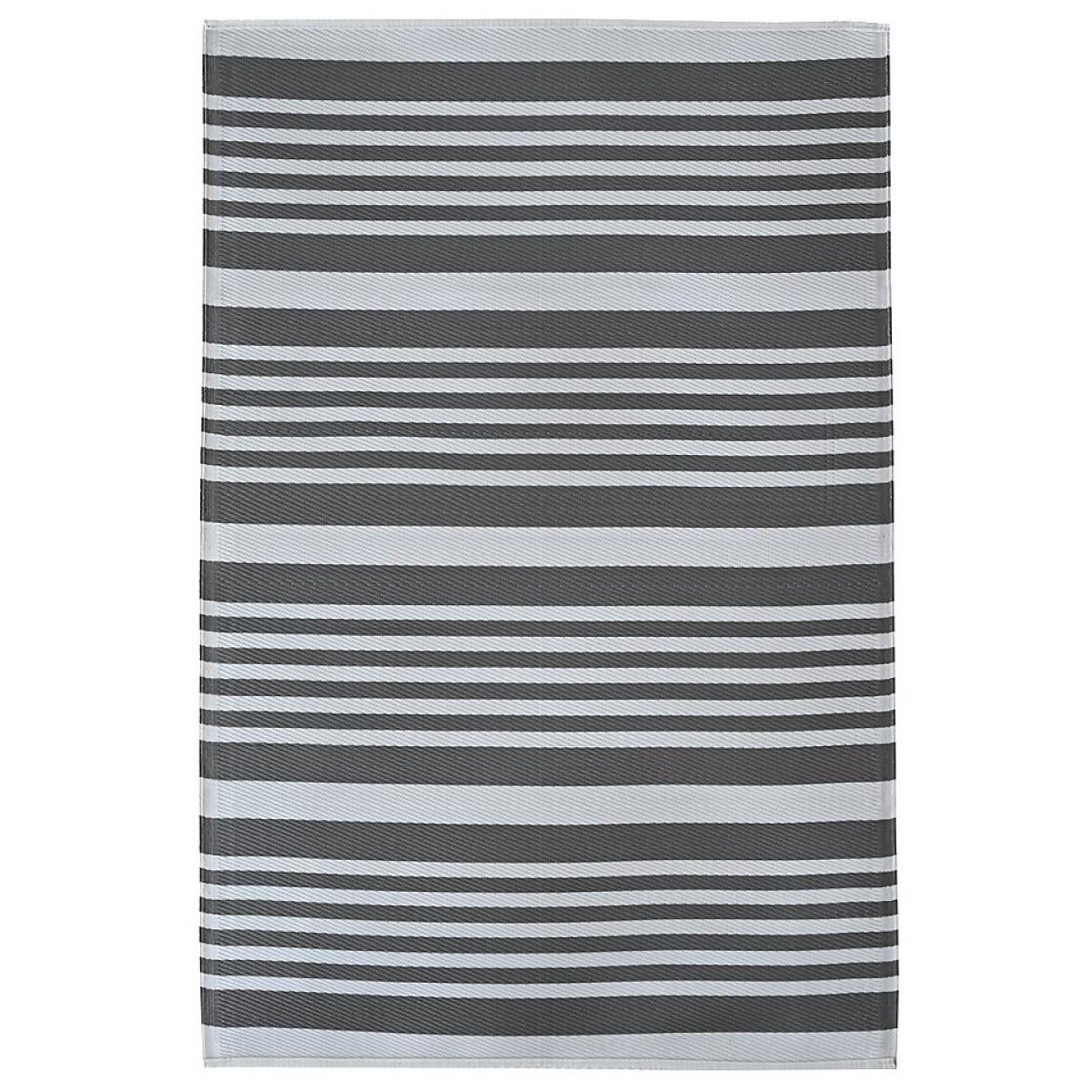 Modern Country Indoor/Outdoor Rug Grey & White - 160x230cm – image 3