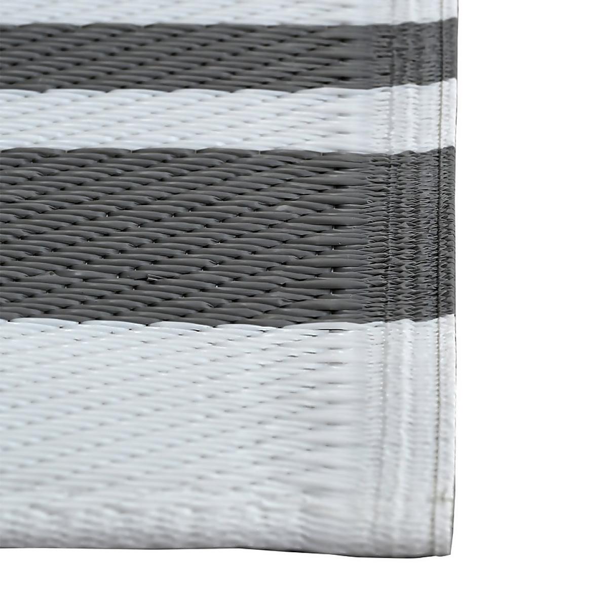 Modern Country Indoor/Outdoor Rug Grey & White - 160x230cm – image 6