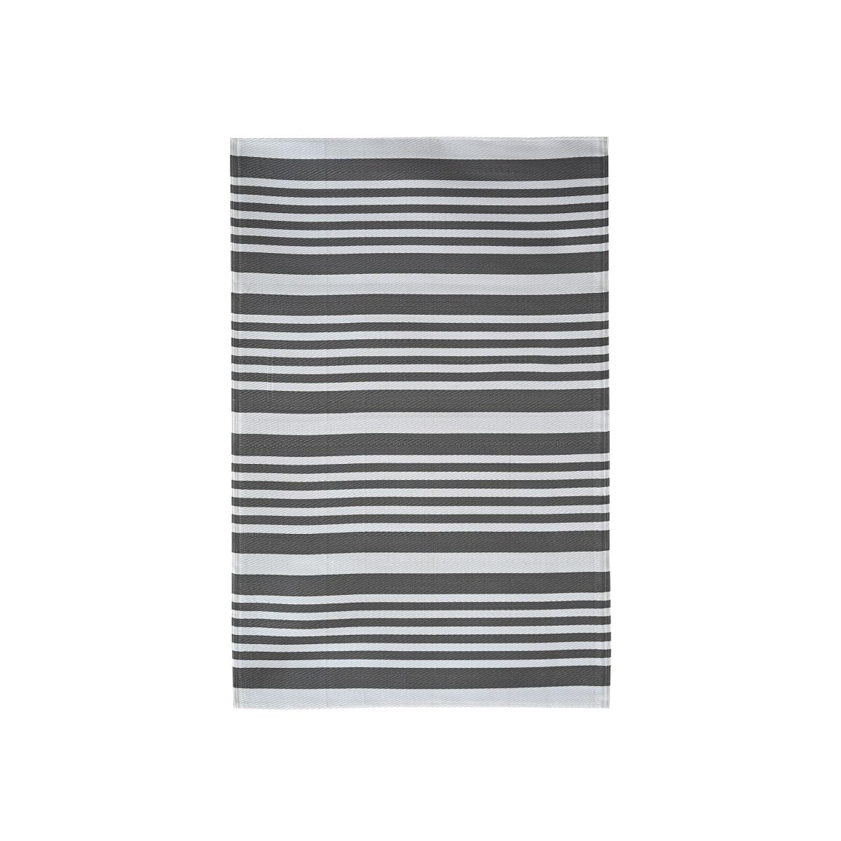 Modern Country Indoor/Outdoor Rug Grey & White - 160x230cm – image 1