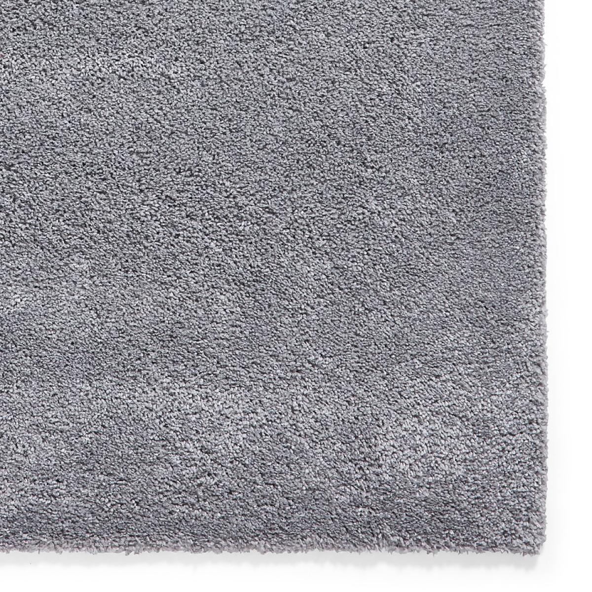 Ozzy Plain Shaggy Rug - Grey - 160x230cm – image 5