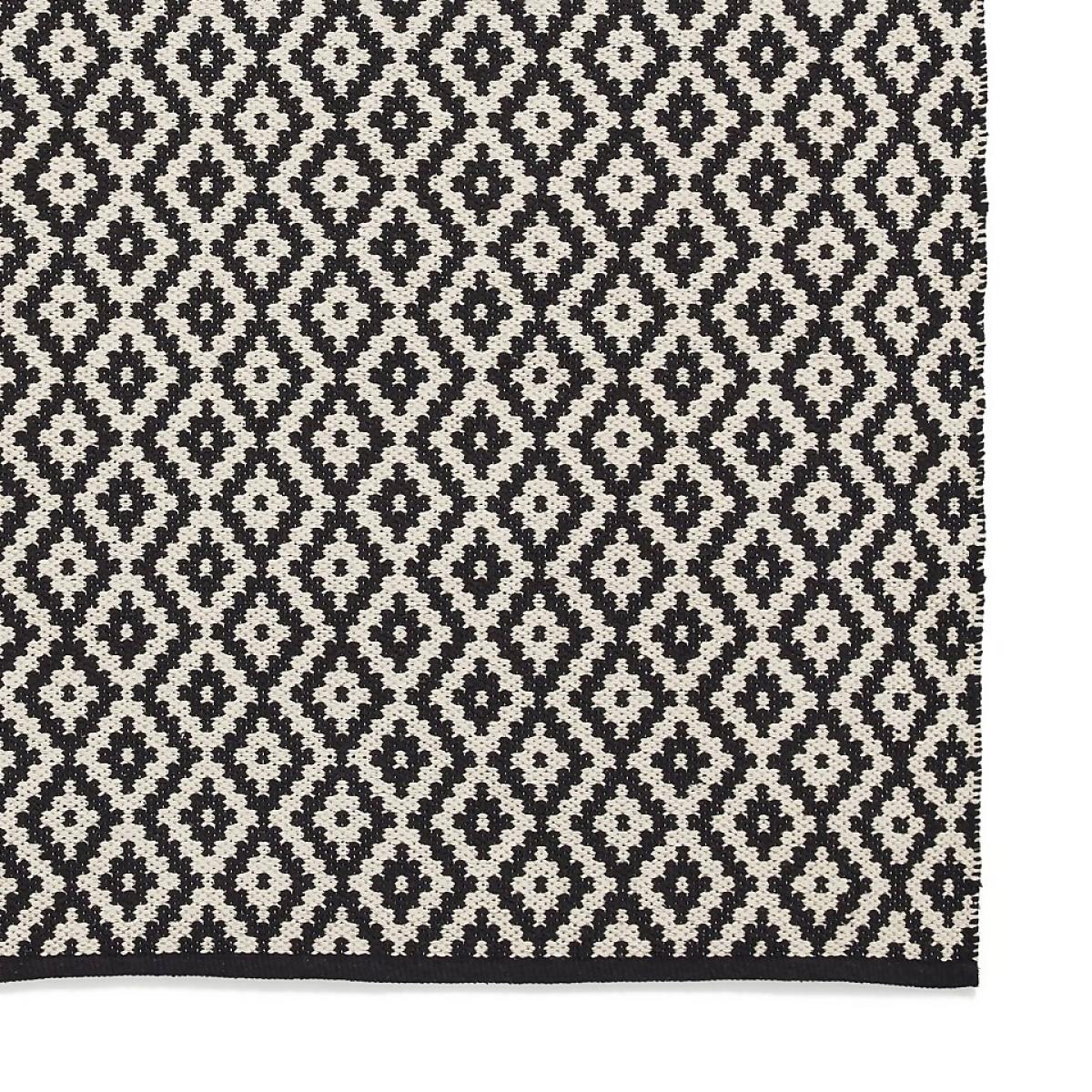 Wren Geometric Rug - Black - 160x230cm – image 5