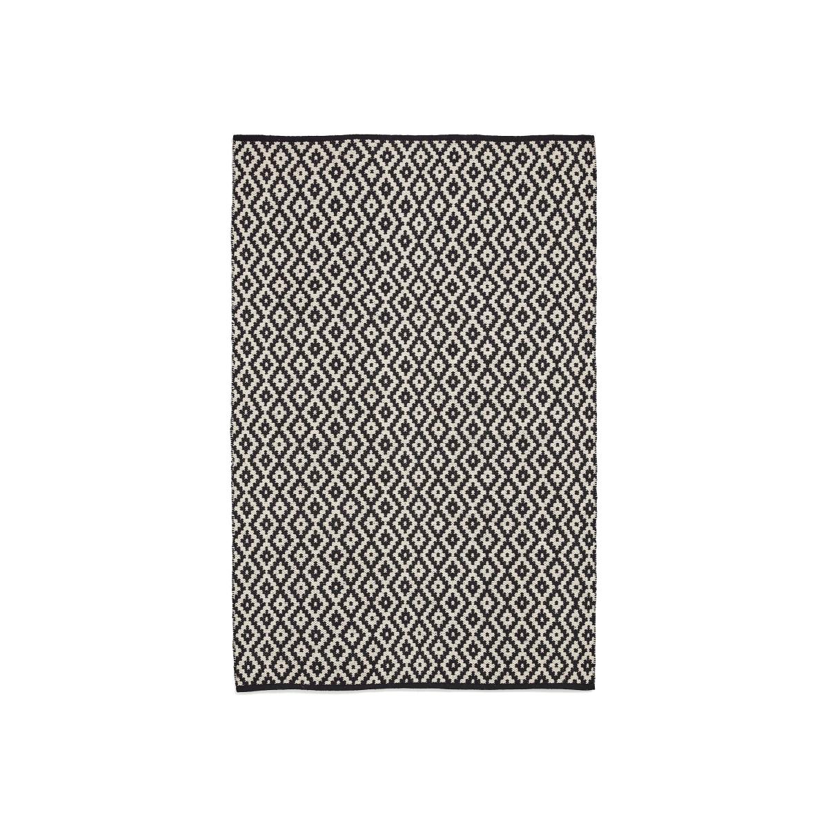 Wren Geometric Rug - Black - 160x230cm – image 1