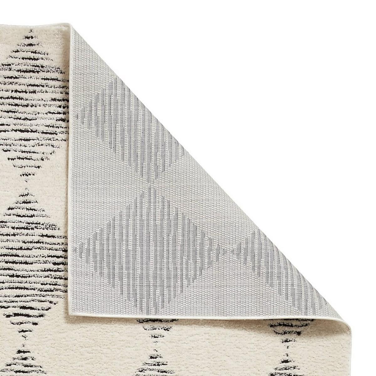 Ivar Diamond Rug - Grey - 160x230cm – image 3