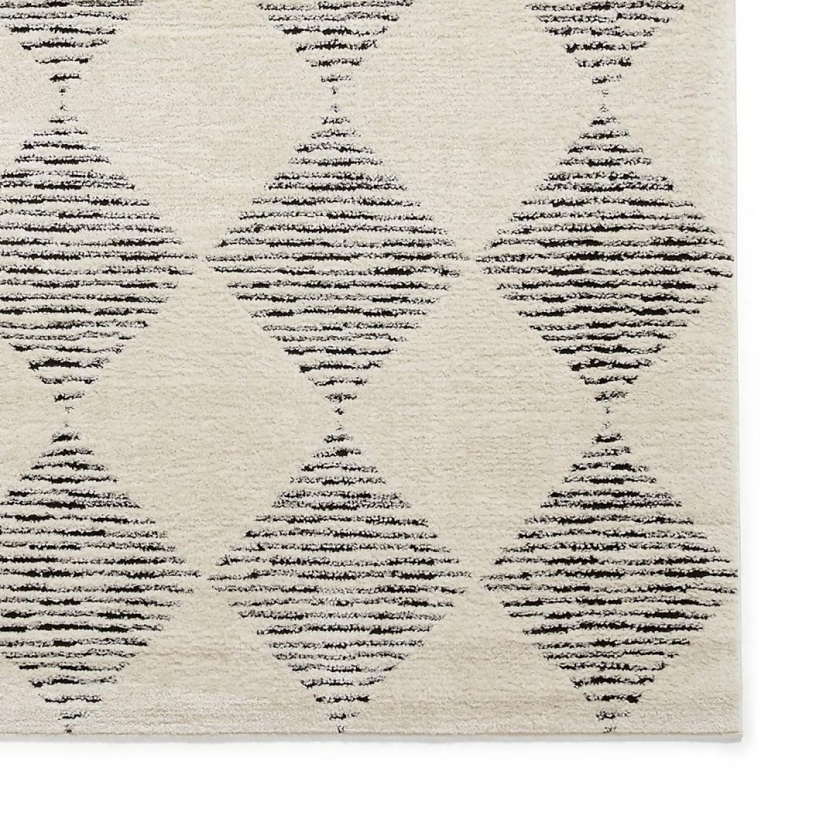 Ivar Diamond Rug - Grey - 160x230cm – image 4