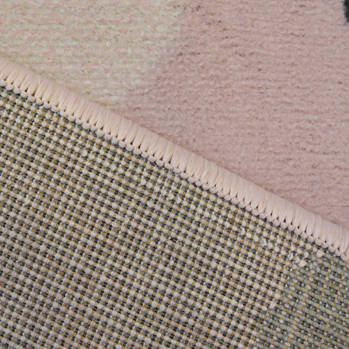 Butterfly Rug - Grey & Blush -160x230cm – image 4