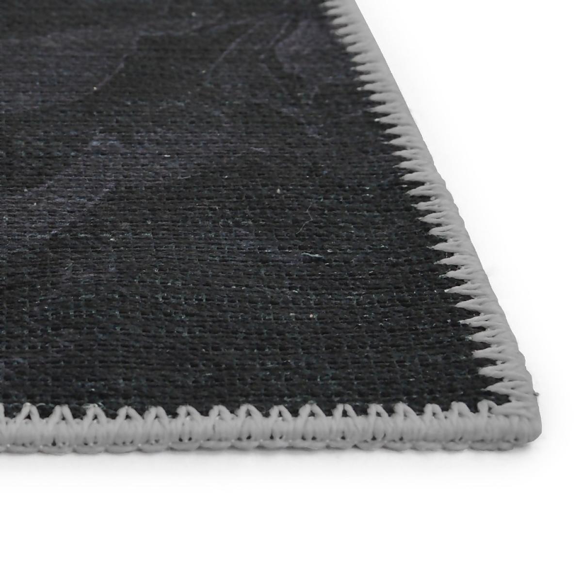 Opal Dark Floral Rug - 100x150cm – image 3