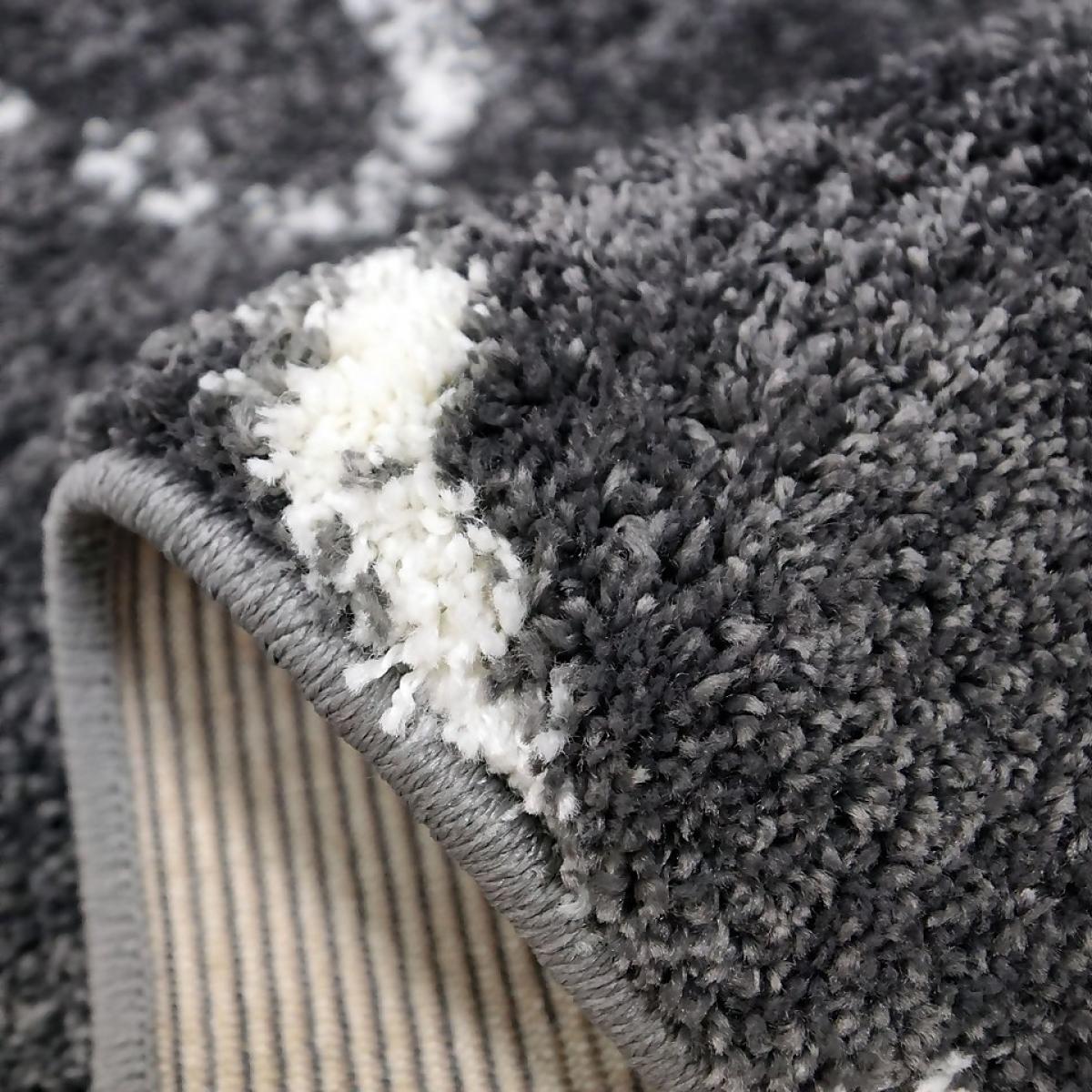 Deluxe Berber Rug - Charcoal - 160x230cm – image 3