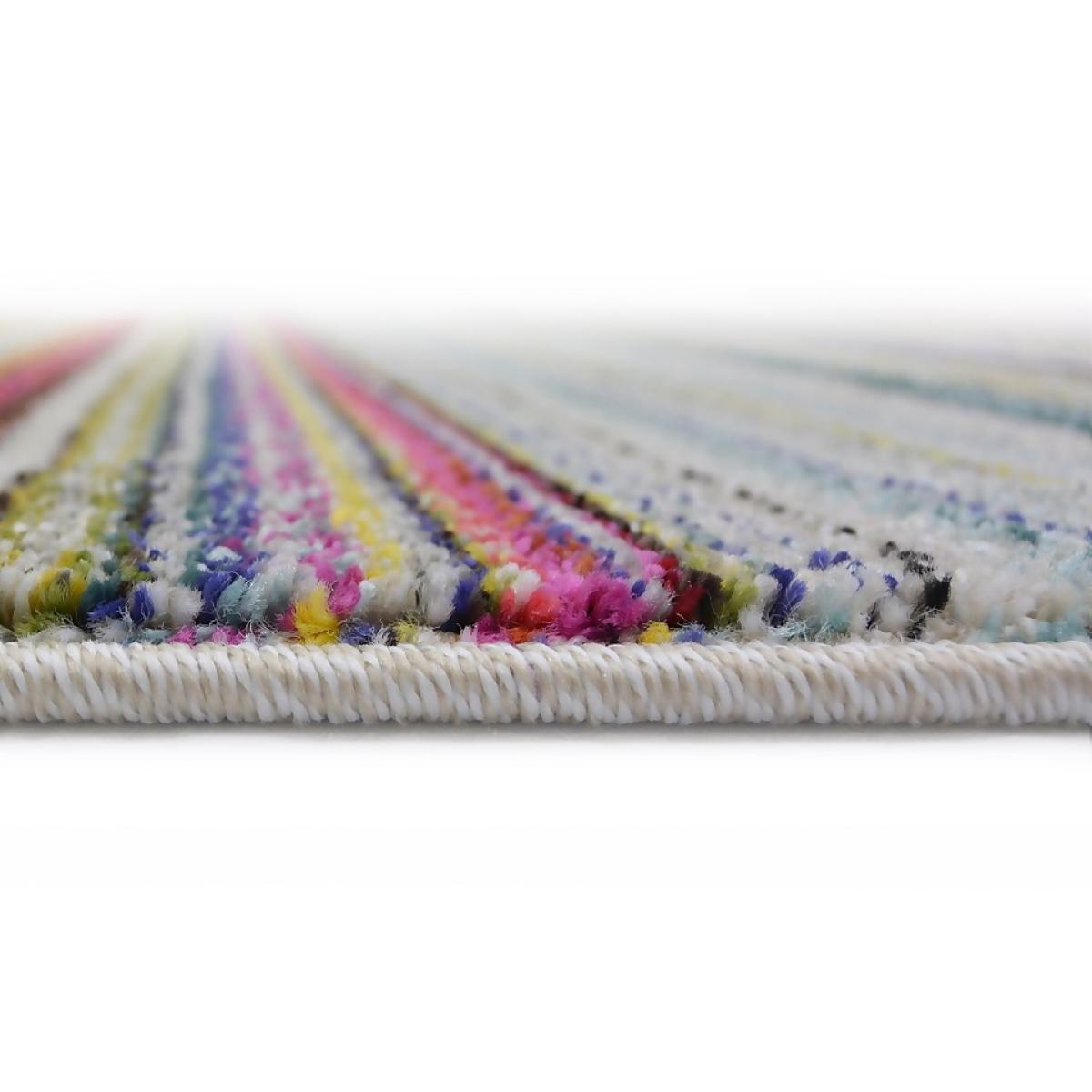 Villa Stripe Rug - Multi-coloured - 160x230cm – image 3