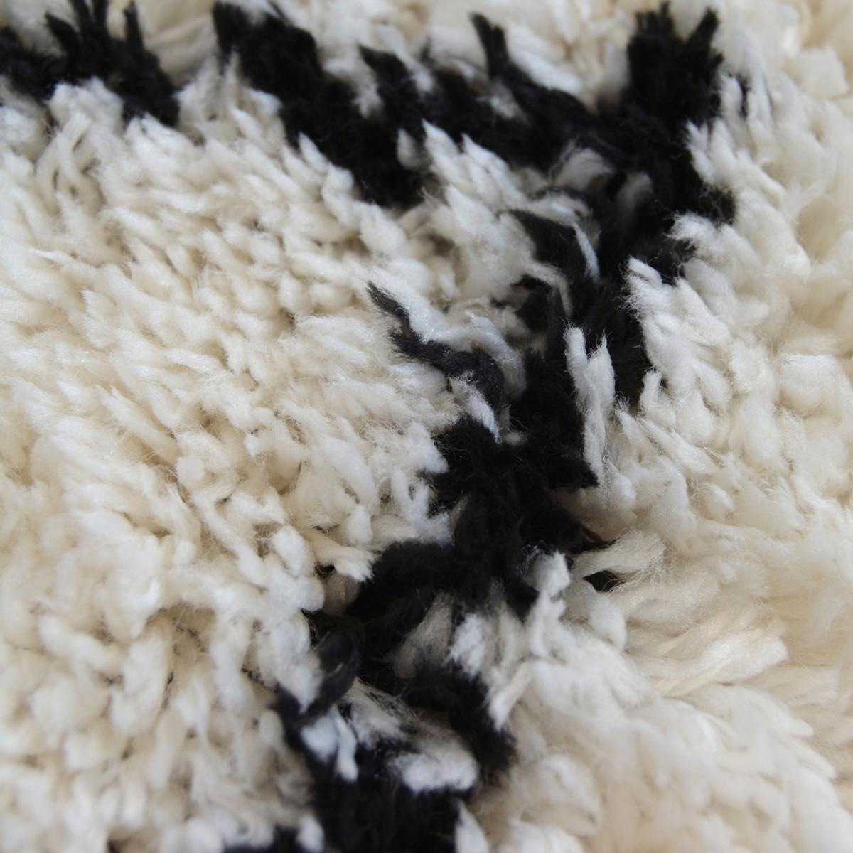 Homemaker Snug Zig-Zag Round Rug - 100cm – image 3