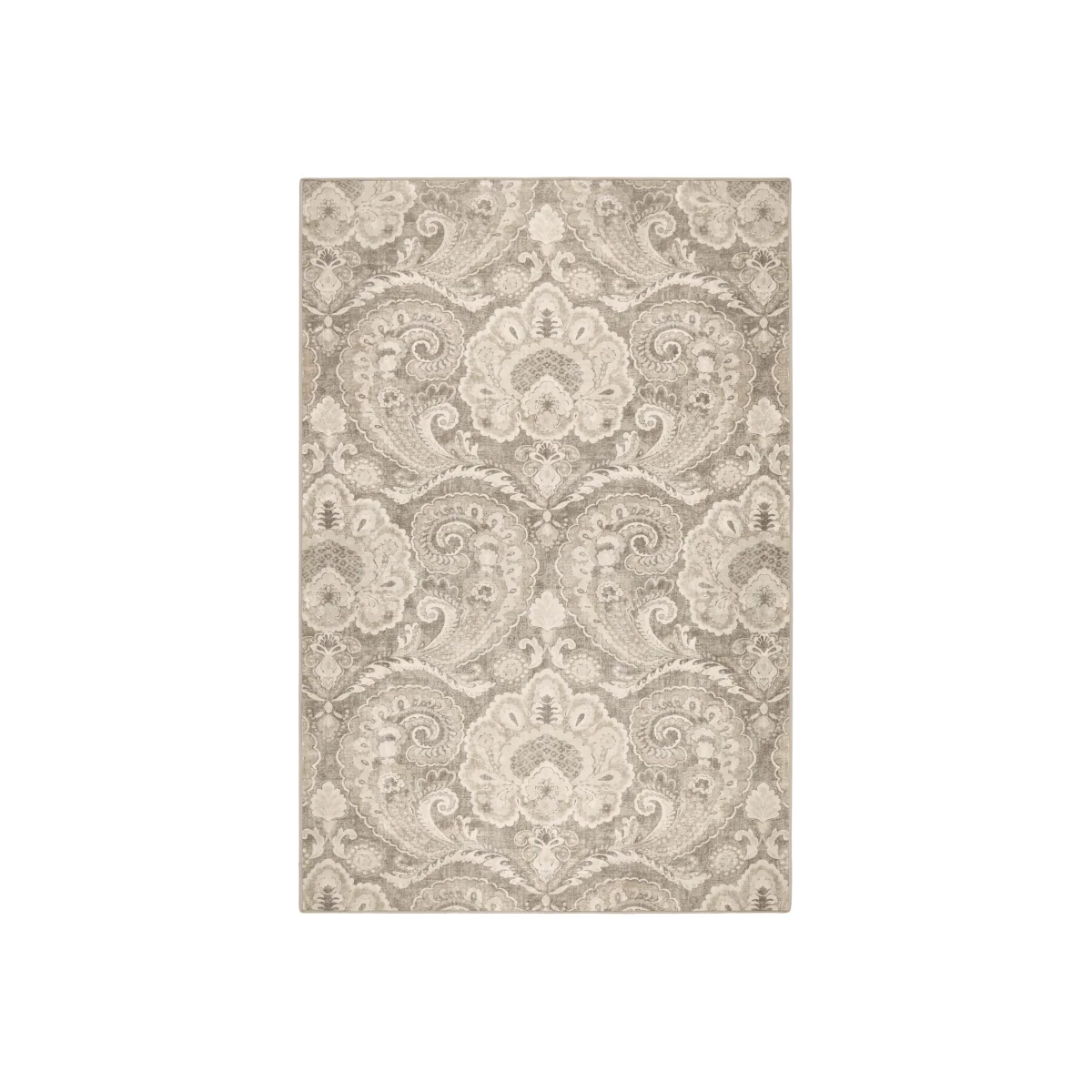 Paisley Tapestry Linen Eco-Washable Rug