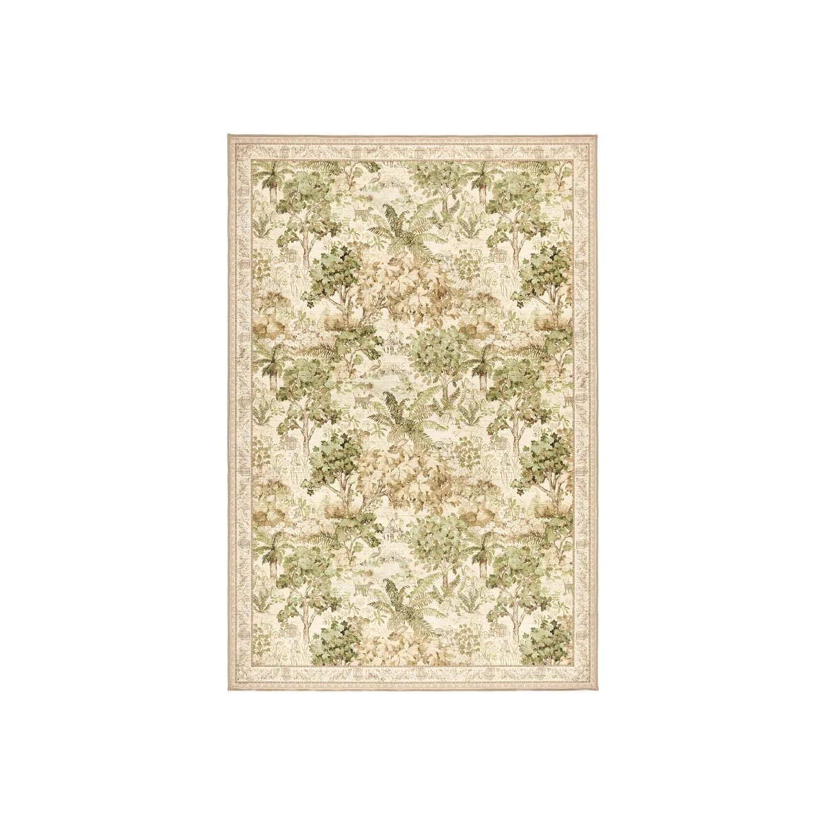 The Stumpery Lichen Eco-Washable Rug