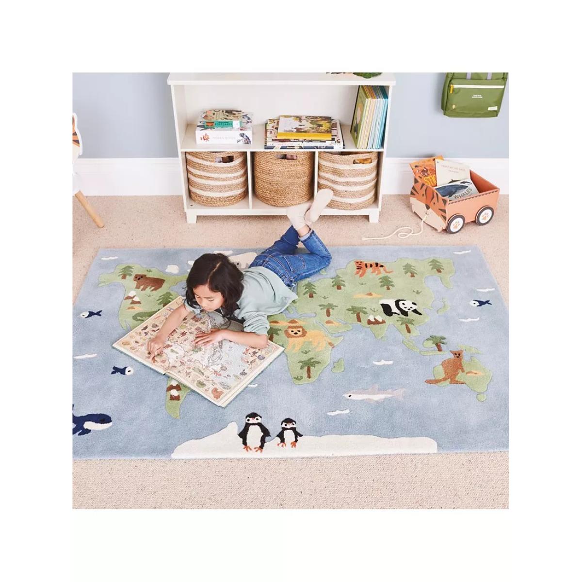 Great Little Trading Co Around The World Rug, 180 x 120cm – image 2