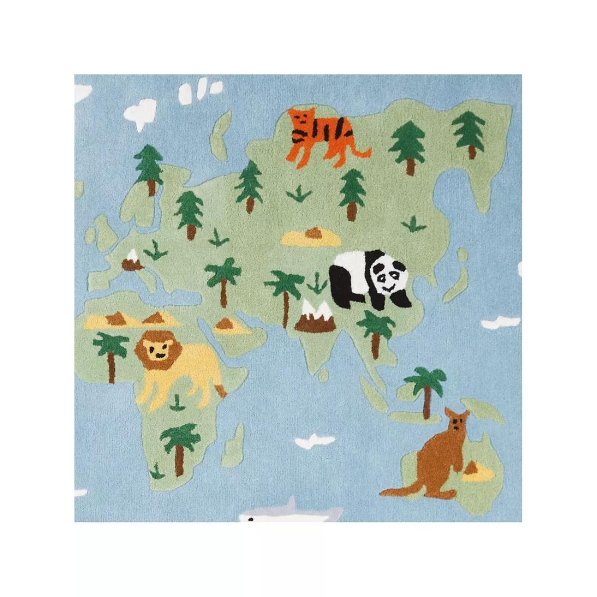 Great Little Trading Co Around The World Rug, 180 x 120cm – image 3