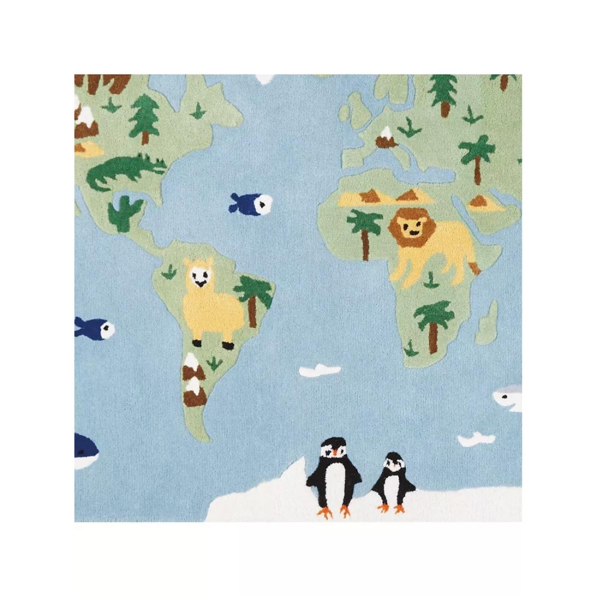 Great Little Trading Co Around The World Rug, 180 x 120cm – image 4