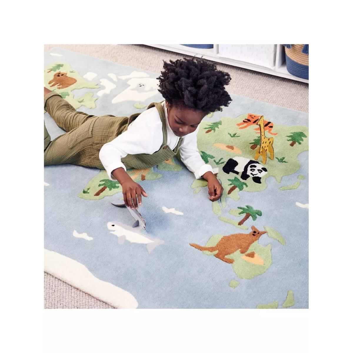 Great Little Trading Co Around The World Rug, 180 x 120cm – image 6