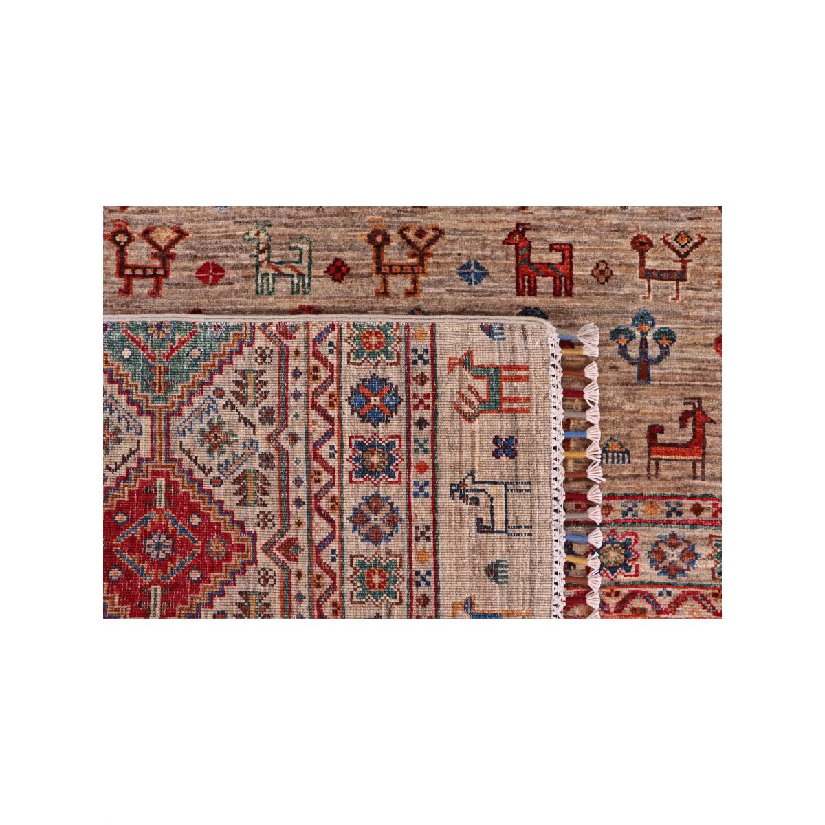 Gooch Oriental Khurjeen Rug, L202 x W149 cm, Neutral – image 4