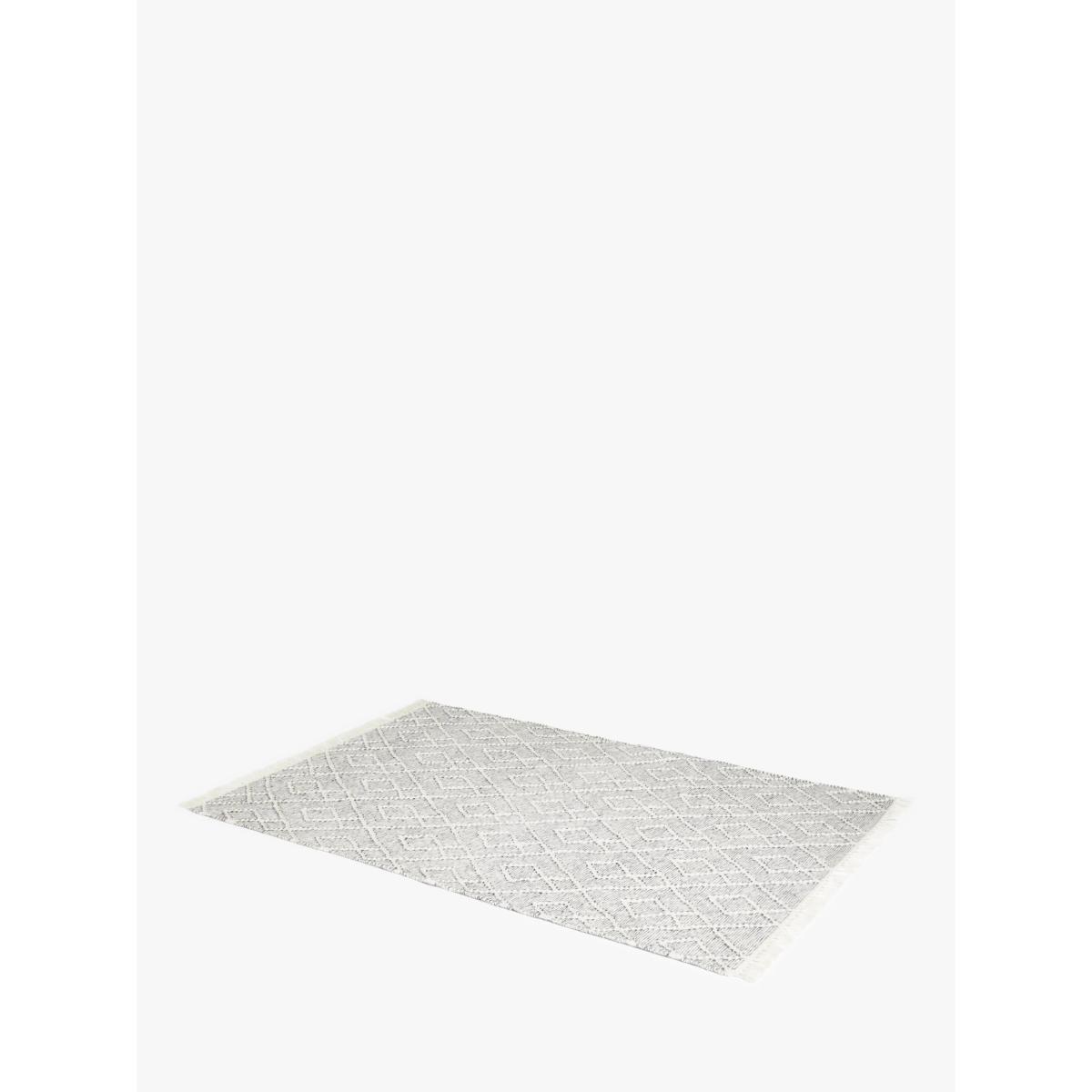 ANYDAY John Lewis & Partners Indoor & Outdoor Diamond Rug, Grey – image 2