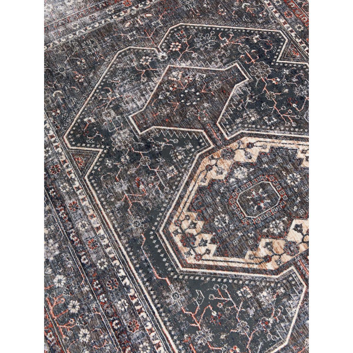 John Lewis & Partners Trio Medallion Rug, Blue, L290 x W200 cm – image 4