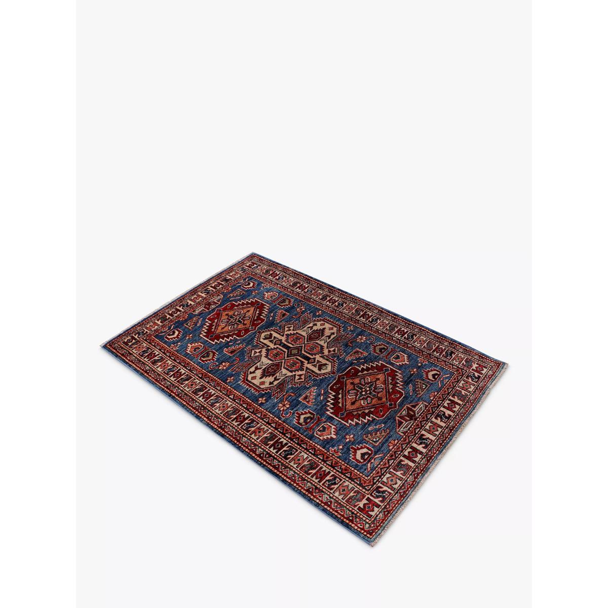 Gooch Oriental Supreme Kazak Rug, L141 x W93 cm, Blue – image 3
