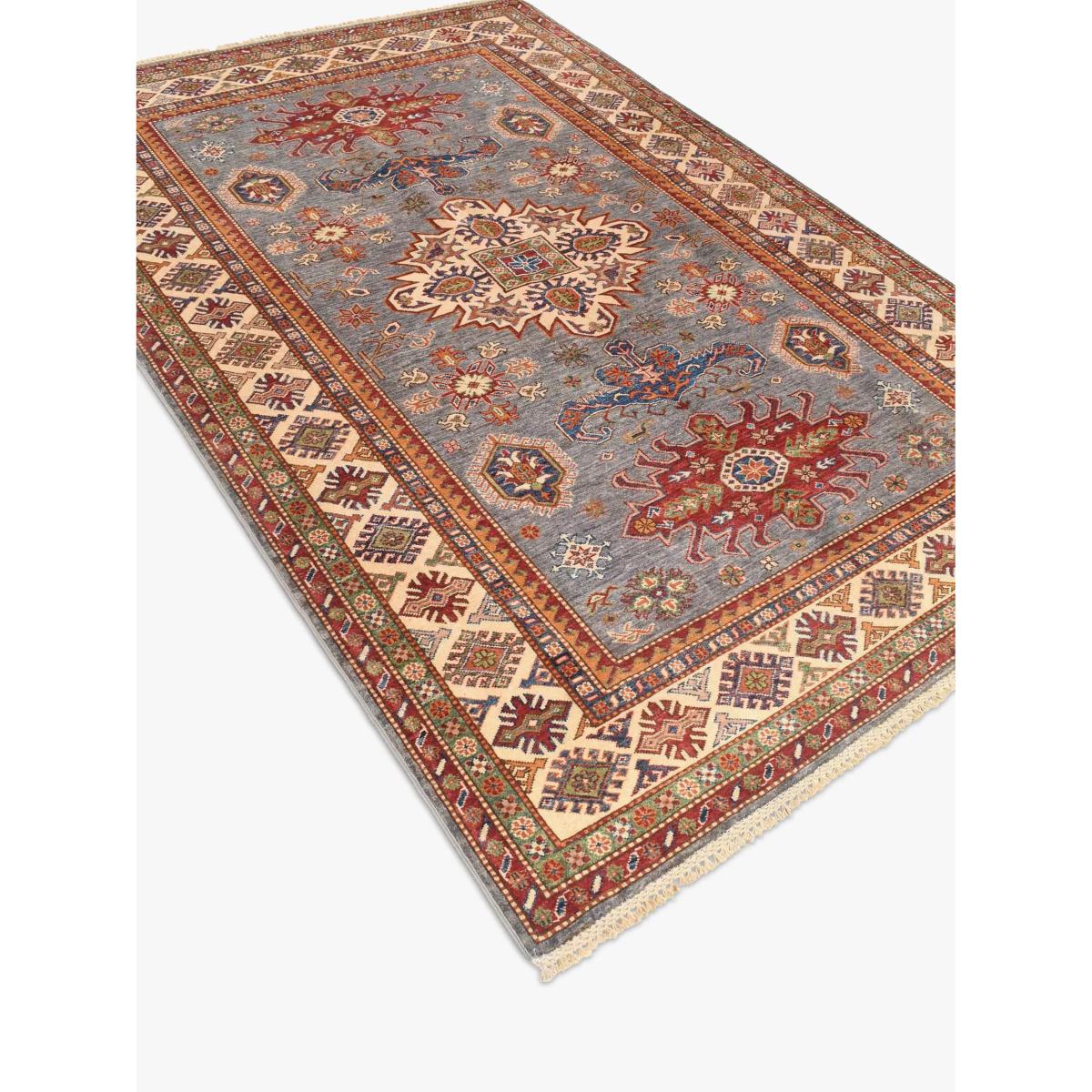 Gooch Oriental Supreme Kazak Rug, L245 x W169 cm, Grey – image 3