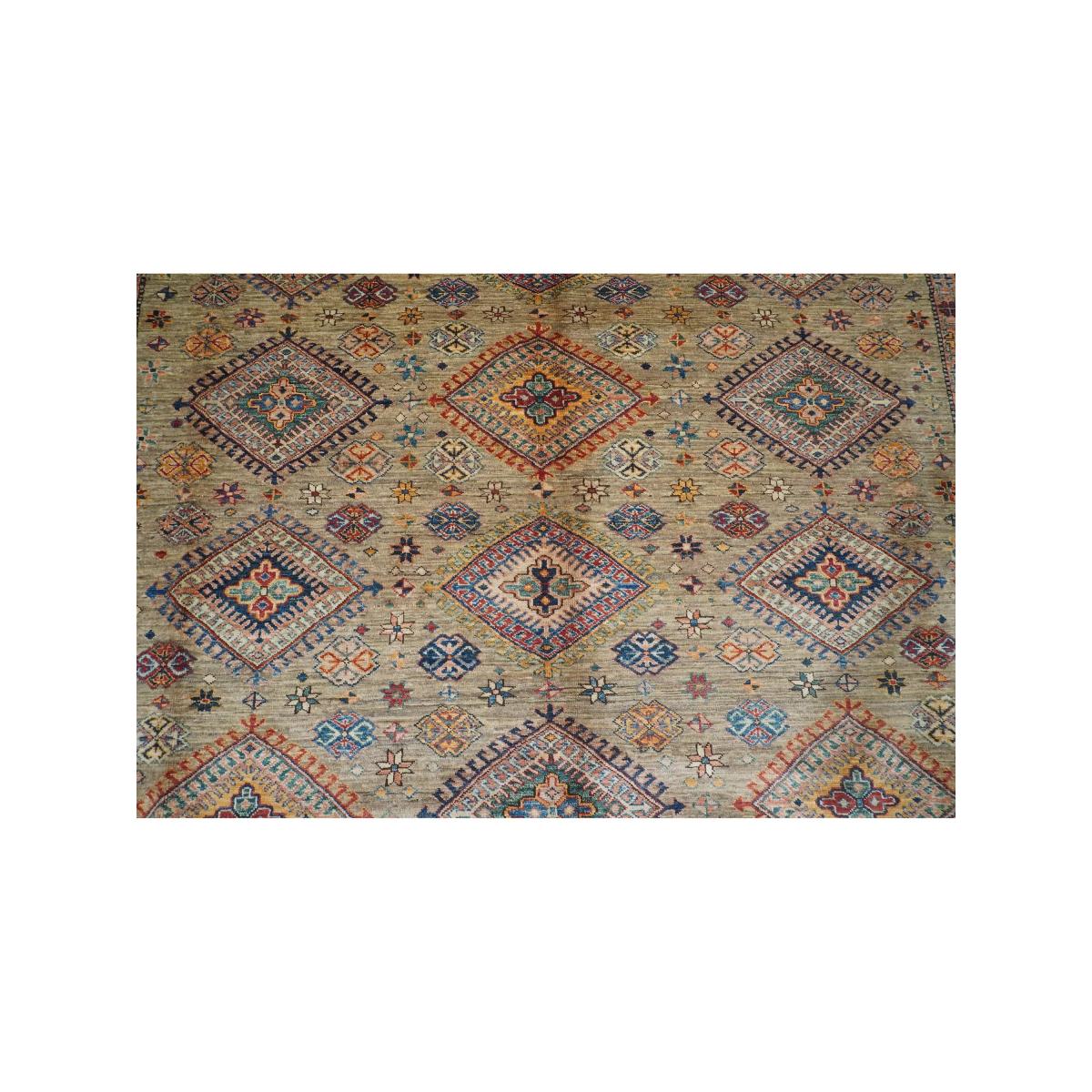 Gooch Oriental Supreme Kazak Rug, L367 x W279 cm, Beige – image 3