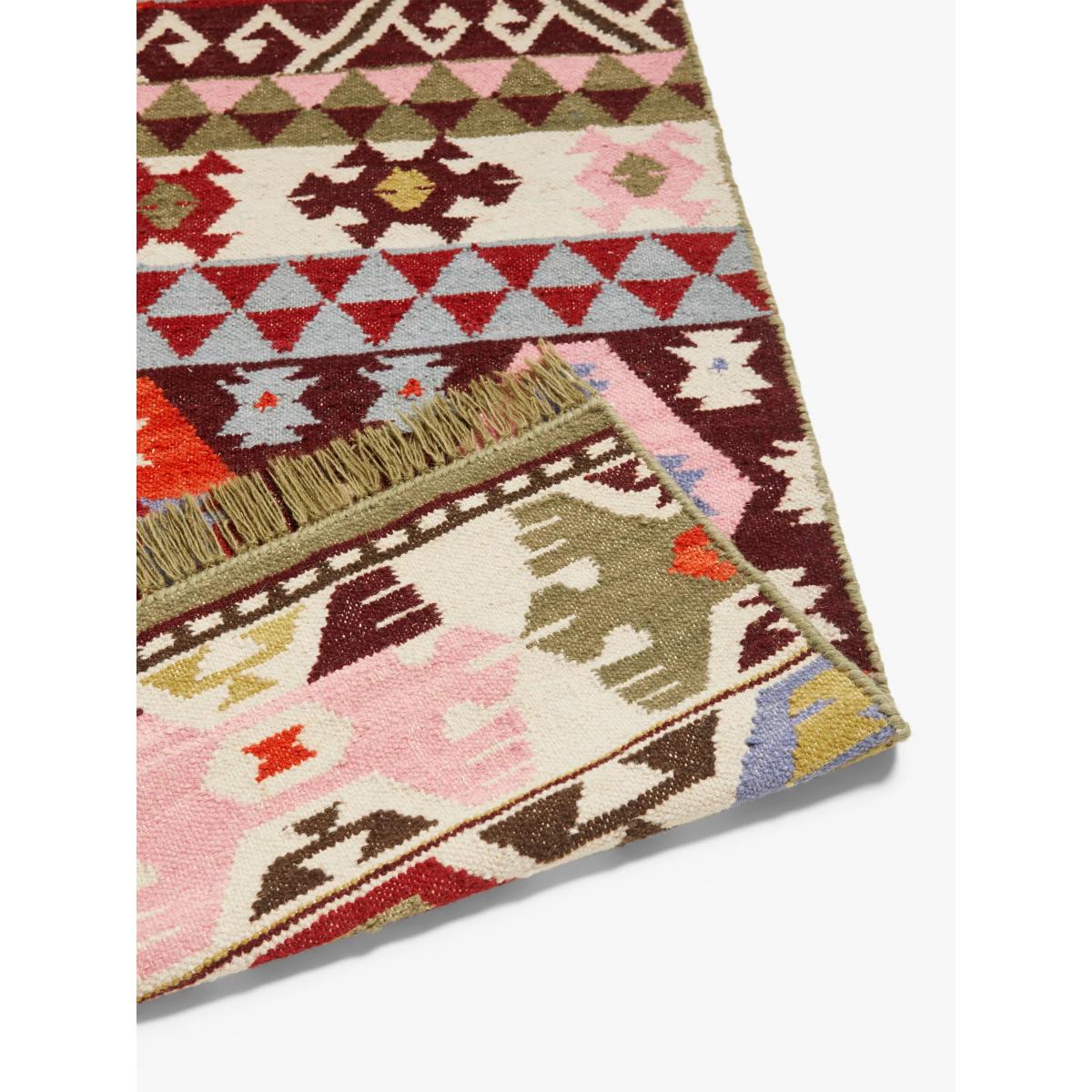 Jaipur Hand Woven Souk Dhurrie Rug, Multi – image 2