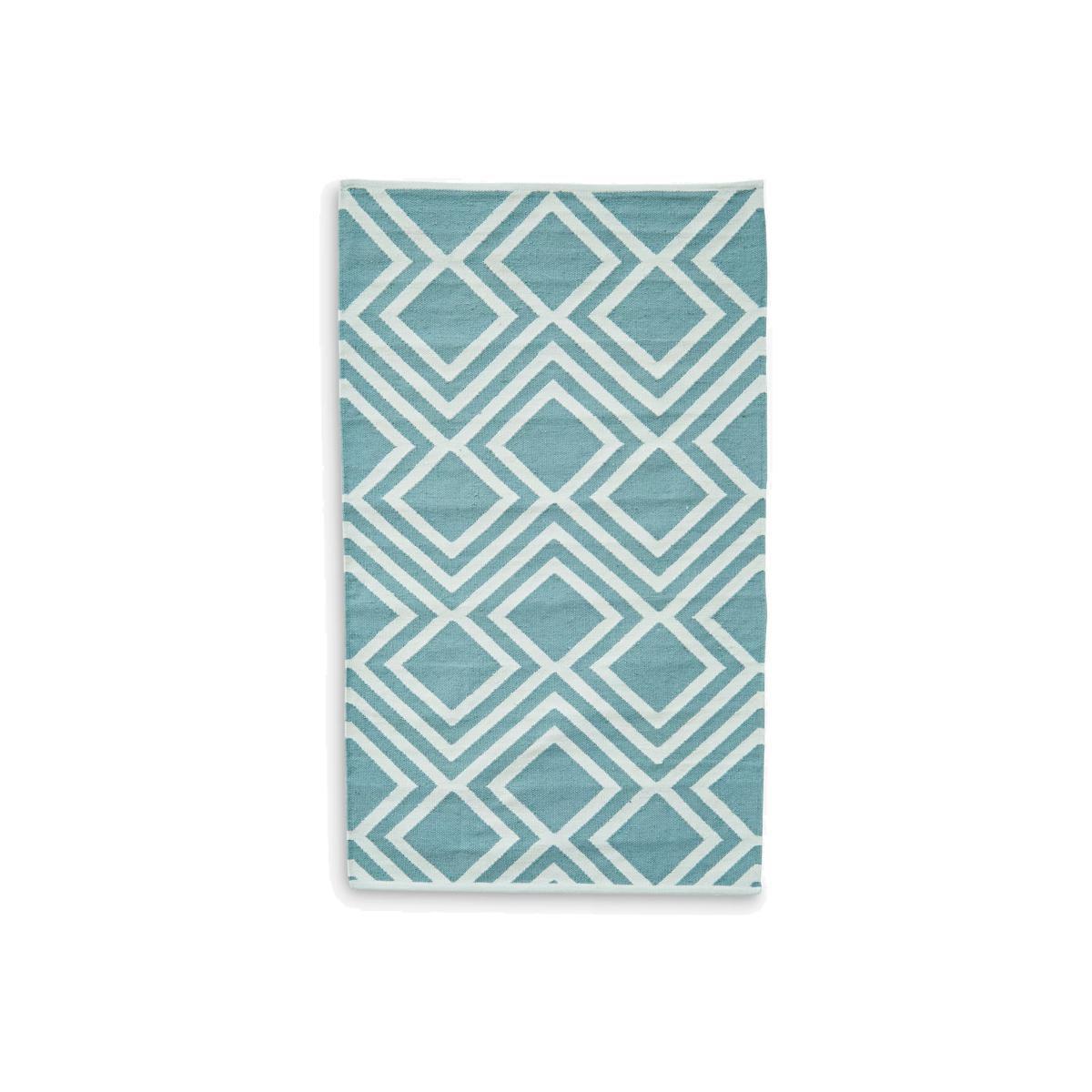 Weaver Green Iris Recycled Plastic Indoor & Outdoor Rug, L240 x W170 cm – image 1