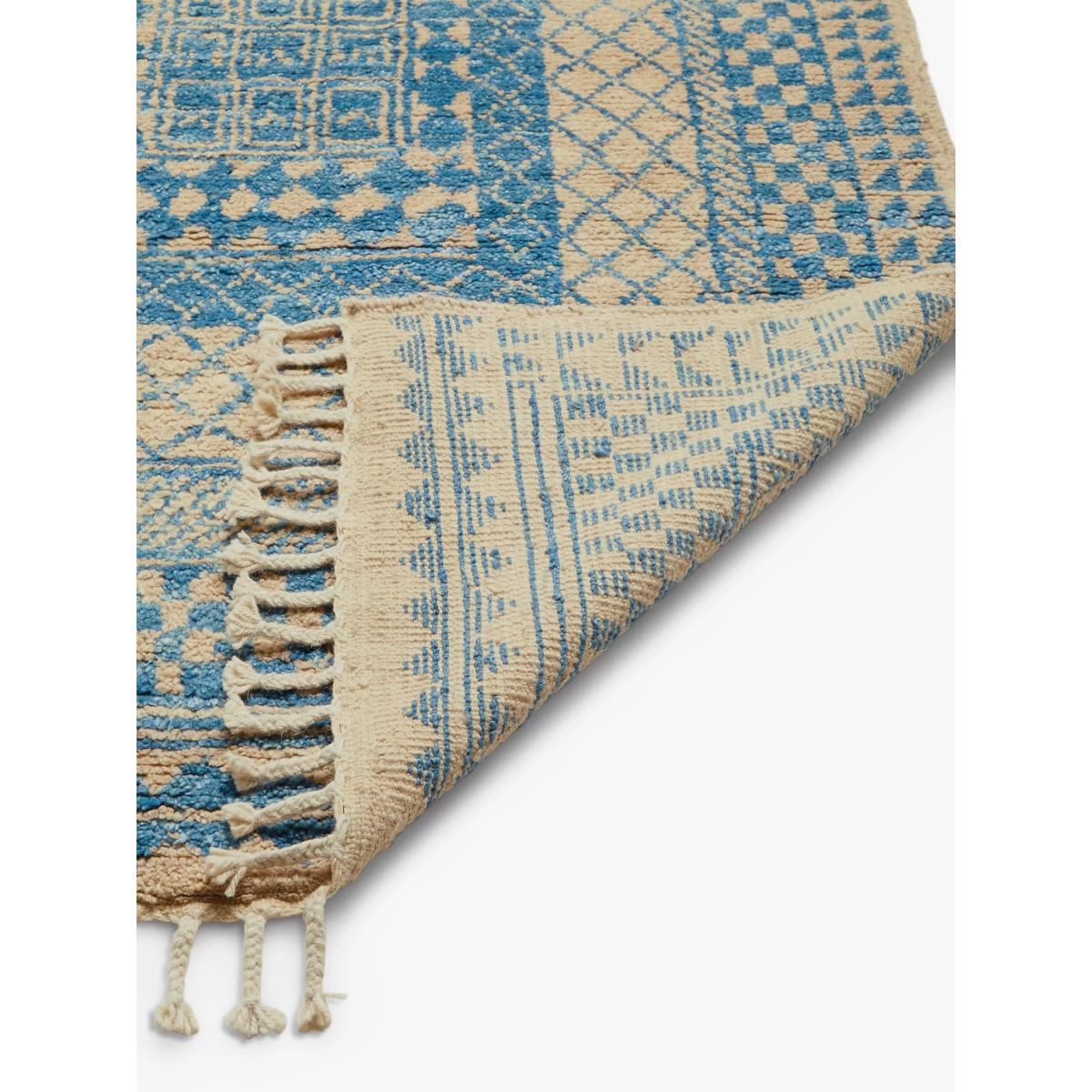 Gooch Luxury Hand Knotted Sitara Berber Rug, Blue, L240 x W170 cm – image 2