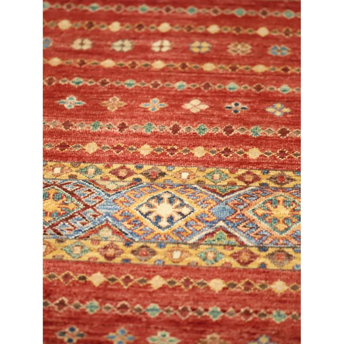 Gooch Oriental Khurjeen Pure Wool Rug, L239 x W170 cm, Red – image 2