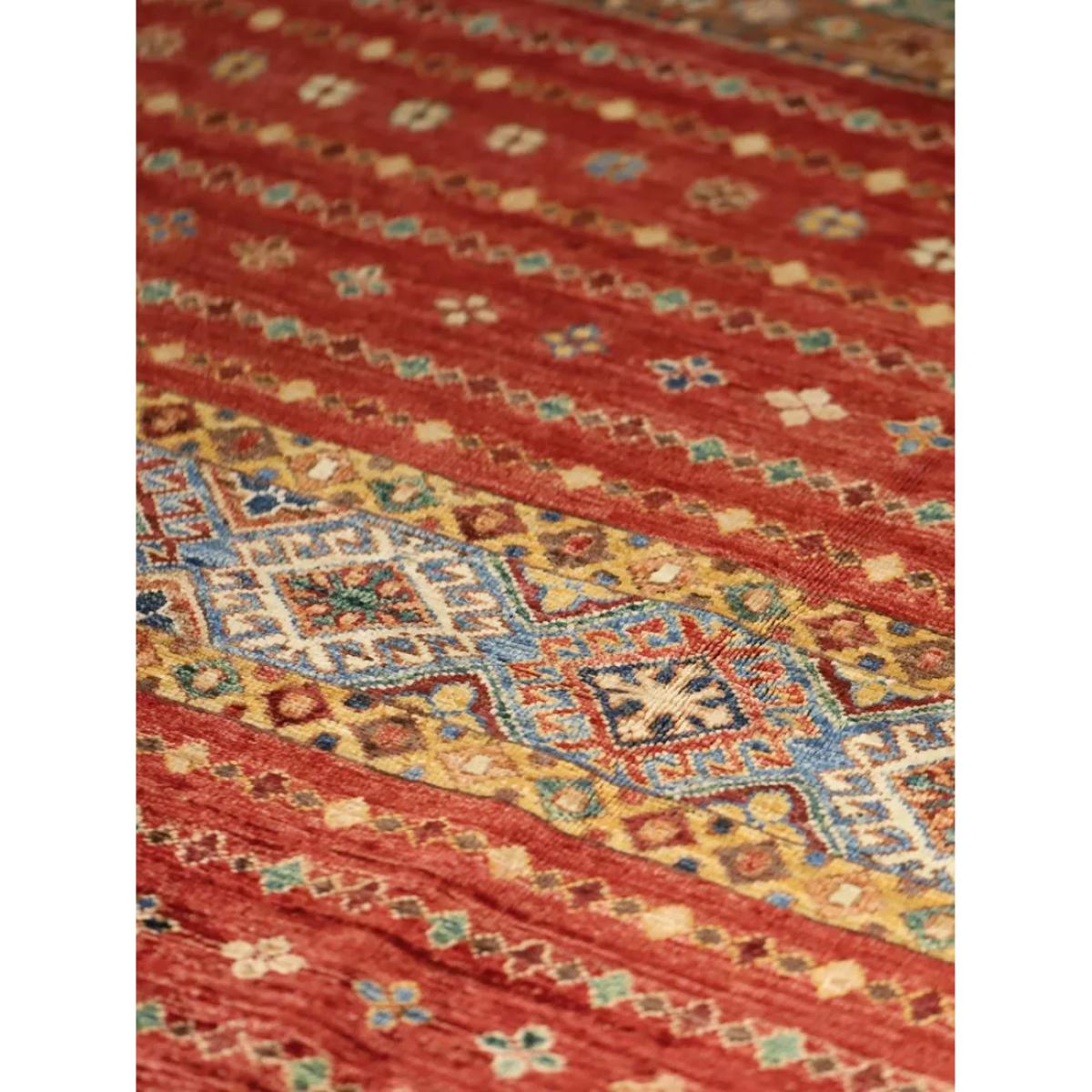 Gooch Oriental Khurjeen Pure Wool Rug, L239 x W170 cm, Red – image 5