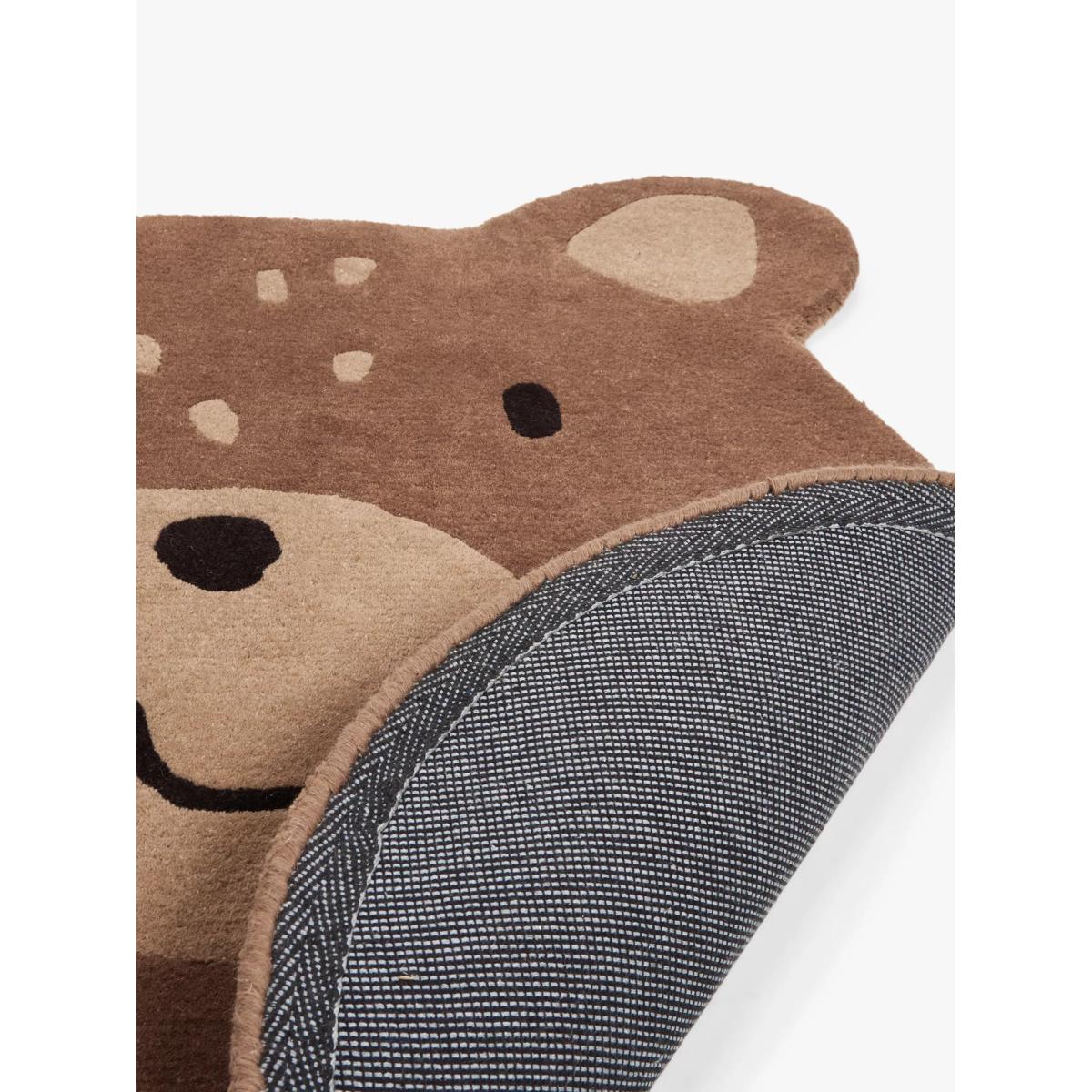 little home at John Lewis Bear Head Rug, 100 x 100cm – image 3