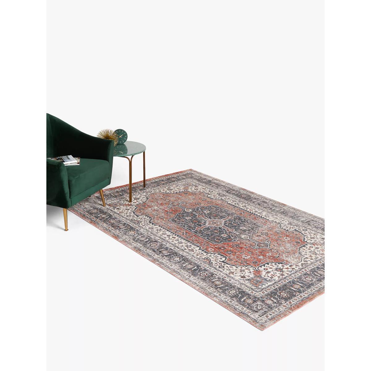 John Lewis & Partners Multi Medallion Rug, Red – image 2