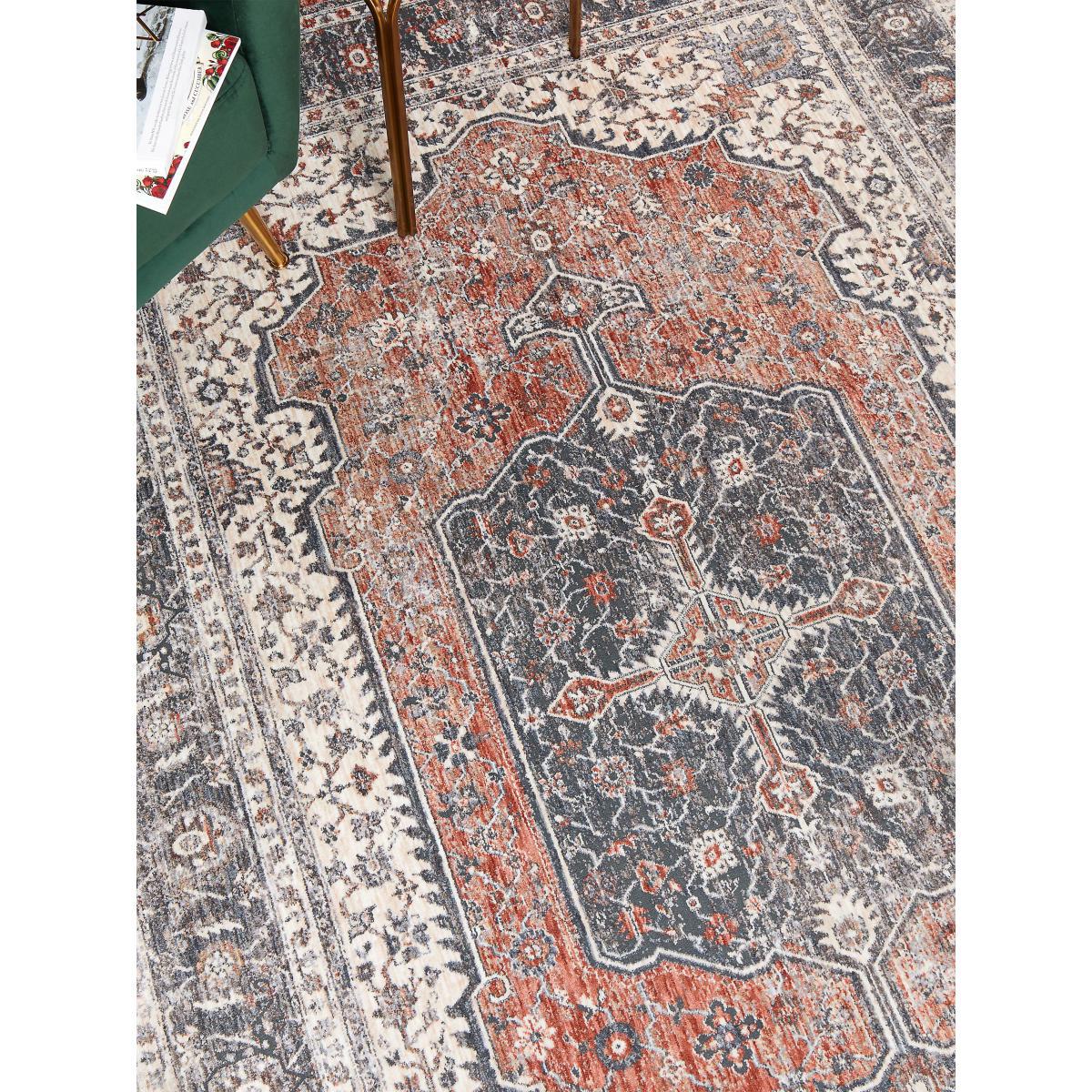 John Lewis & Partners Multi Medallion Rug, Red – image 3