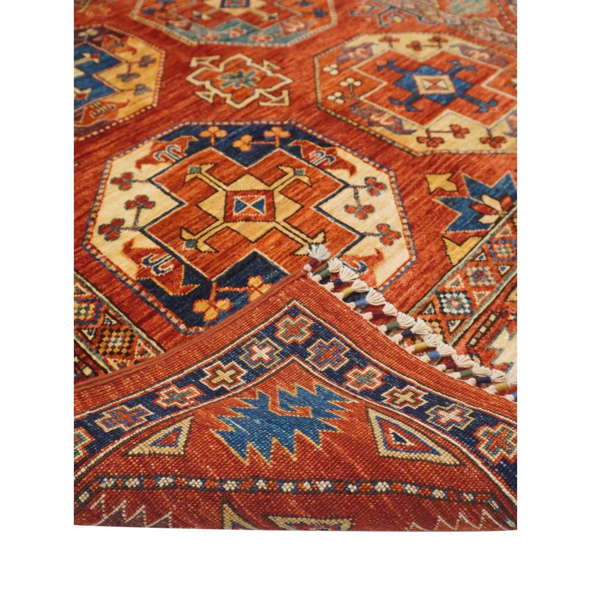 Gooch Oriental Fine Ersari Rug, Red, L204 x W145 cm – image 3