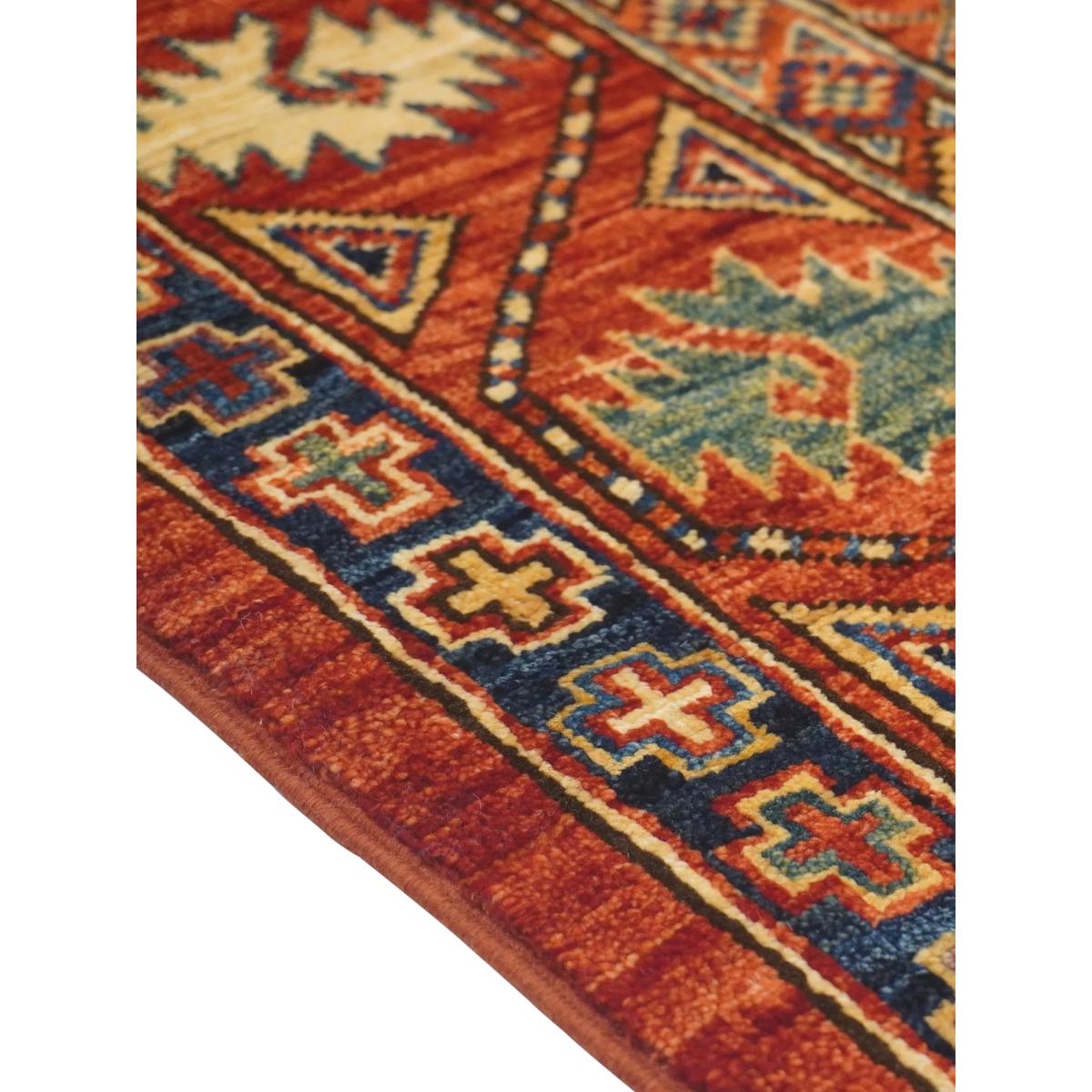 Gooch Oriental Fine Ersari Rug, Red, L204 x W145 cm – image 5