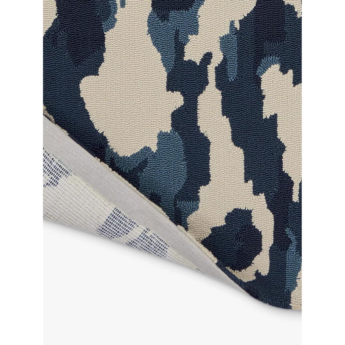 Sanderson Kasuri Indoor & Outdoor Rug, Blue – image 3