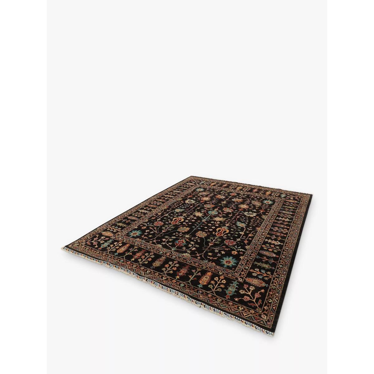 Gooch Oriental Sultani Rug, L310 x W248 cm, Black – image 4