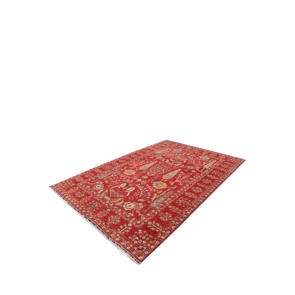 Gooch Oriental Pictorial Rug, Red, L311 x W210 cm – image 3