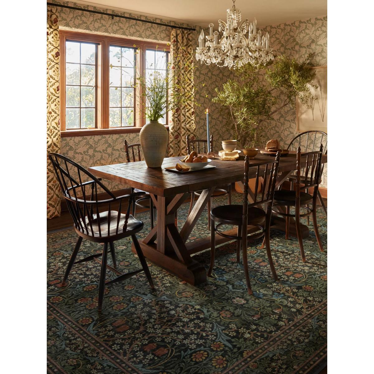 Ruggable Morris & Co. Blackthorn Rug, Forest Green – image 7