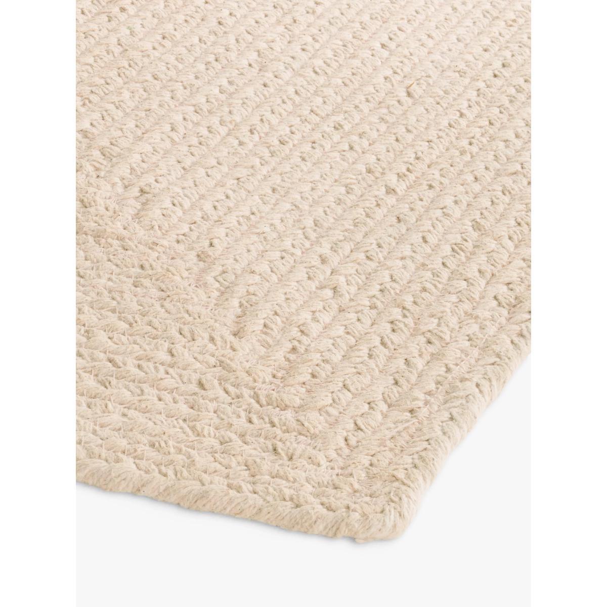little home at John Lewis Natural Cotton Rug, 170 x 110cm – image 2